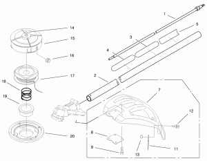 Head, Shaft And Shield Assembly