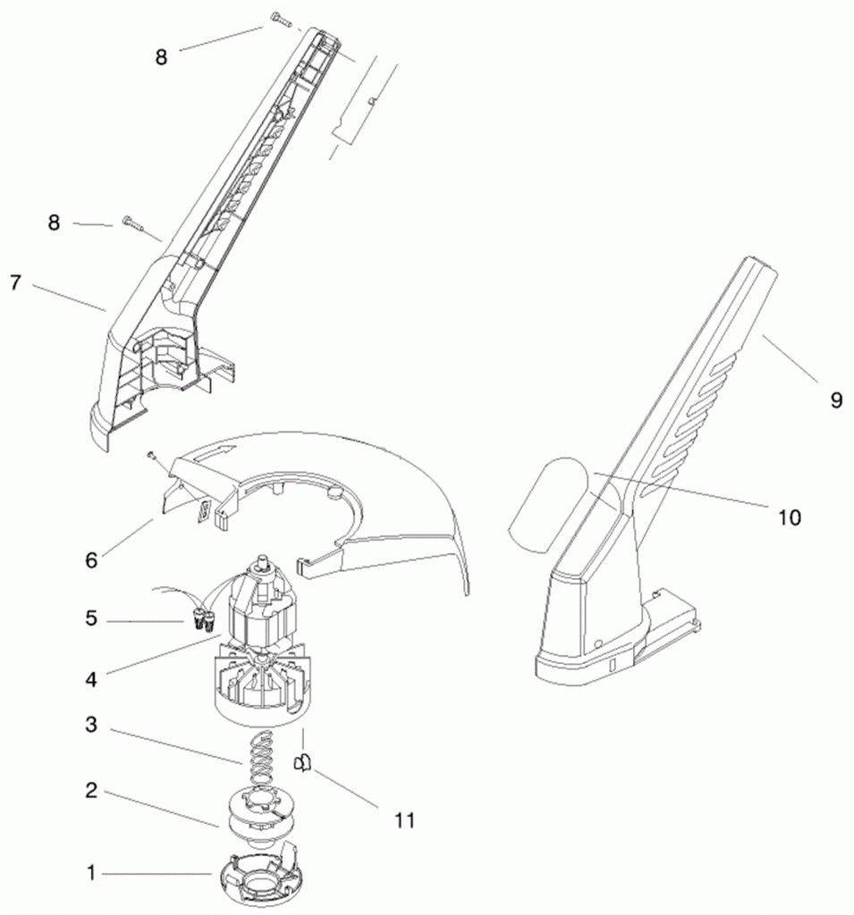 11″ Electric Trimmer | Toro Weed Eater Guide